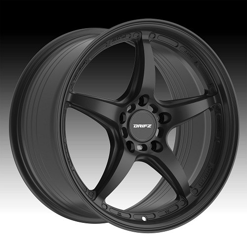 Drifz 318SB Satin Black FFT Custom Wheels 1